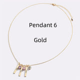 Personalized Mini Bar Birthday Stone Necklace – Jewelry Gift Ideas — 2