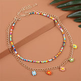 Fashion Personality Bohemian Hand Woven Rice Bead – Stylish Gifts — 8