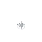 Simple S925 Silver Occidental Diamond Ear Clip Female – Gifts for Her — 19