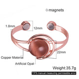 Women's Vintage Magnet Bronze Bracelet – Jewelry Gift Ideas — 4