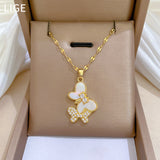 Gorgeous Quality Full Diamond Necklace Women's – Jewelry Gift Ideas — 5