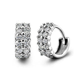 Temperament Black And White Zircon Auricular Ring – Gift Ideas — 2