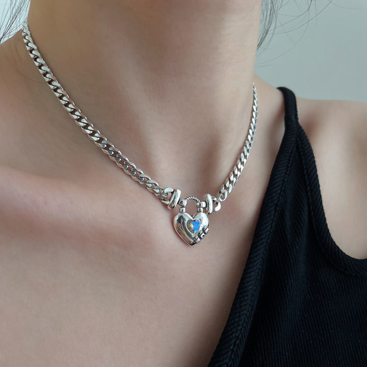 Vintage Zircon Love Necklace For Women – Jewelry Gift Ideas — 1