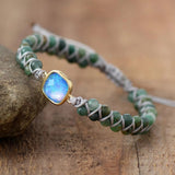Double Layer Aquatic Onyx Rhododendron Bracelet – Jewelry Gift Ideas — 5