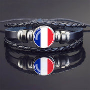 World Flag Bracelet Woven Twisted – Jewelry Gift Ideas — 7
