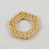 Vintage Straw Rattan Earrings Geometric Ring – Practical Gifts — 13
