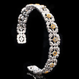 S925 Silver Natural Topaz Bracelet – Jewelry Gift Ideas — 1