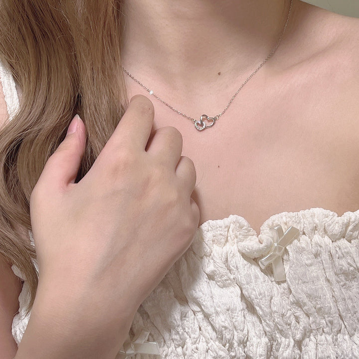 Ins Style Ring Buckle Size Love Necklace Female – Jewelry Gift Ideas — 1