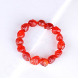 Colorful Agate Rough Stone Bracelet Colorful – Jewelry Gift Ideas — 9