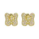 18K Brass Balloon Bubble Zircon Small Size Stud – Birthday Gifts — 8