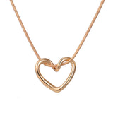 Niche Hollow Heart Necklace For Women – Jewelry Gift Ideas — 11