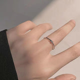 Sterling Silver Little Complex Women's Fashion Ring – Stylish Gifts — 2