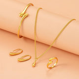 Water Drop Suit Simple Daily Fashion Necklace – Jewelry Gift Ideas — 1