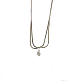 Creative Niche Design Water Drop Pendant Necklace – Jewelry Gift Ideas — 4