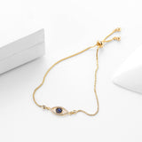 Fashion Copper Inlaid Zircon Eye Bracelet – Jewelry Gift Ideas — 1
