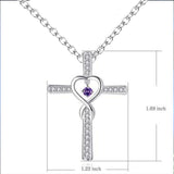 Infinity Love God We Trust Christian Cross – Jewelry Gift Ideas — 3