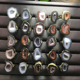 S925 Silver Inlaid Cornucopia Agate Open Mouth – Holiday Gift Ideas — 2