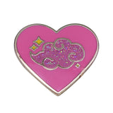 Secret Organization Brooch Heart-shaped Glitter – Jewelry Gift Ideas — 3