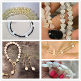 Seashell Vase Bracelet Necklace Material – Jewelry Gift Ideas — 6