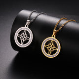 Stainless Steel Spot Drill Single Layer Witch – Jewelry Gift Ideas — 7
