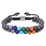 Fashion Jewelry 6mm 7 Chakra Stone Bead Yoga – Jewelry Gift Ideas — 10