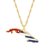 Creative Map Stainless Steel Necklace Pendant – Jewelry Gift Ideas — 2