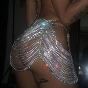 Shiny Multilayer Rhinestone Body Chain Nightclub – Stylish Gifts — 9