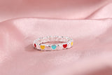 Korean Style Simple Traffic Light Colored Loving Heart – Stylish Gifts — 11