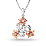 Women's Two-color Rose Gold Necklace – Jewelry Gift Ideas — 3