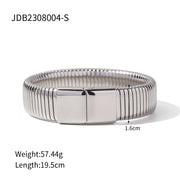 Titanium Steel Single-layer Elastic Snake Chain – Jewelry Gift Ideas — 3