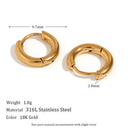 All-match Ear Clip Ear Hoop Jewelry Niche Stainless – Stylish Gifts — 5