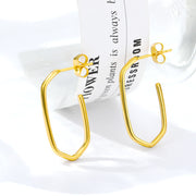 Fashion And Fashion Jewelry Stainless Steel Earrings – Stylish Gifts — 4