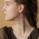 S925 Silver Plated K Gold Reversible Pendant – Jewelry Gift Ideas — 2