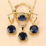 Earrings Ring Necklace Three-piece Jewelry Set – Jewelry Gift Ideas — 1