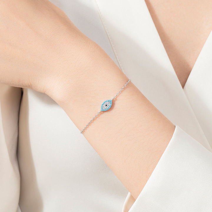 Green Pine Devil's Eye Bracelet – Jewelry Gift Ideas — 1