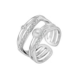 Sterling Silver Pearl Eardrop Frame Women's – Gifts for Her — 5
