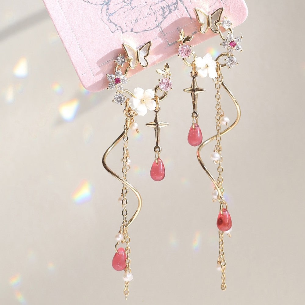 Elegant And Exquisite Color Gilded Earrings – Unique Gift Ideas — 1
