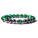 Energy Volcanic Stone Seven Color Chakra Bracelet – Jewelry Gift Ideas — 9