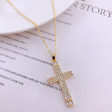 Jesus Cross Necklace Pendant INS Clavicle Chain – Jewelry Gift Ideas — 8