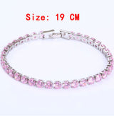 Cubic Zirconia Tennis Bracelets Iced Out Chain – Jewelry Gift Ideas — 15