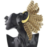 Peacock Feather Ear Hanging European And American – Thoughtful Gifts — 3