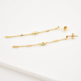 Women's Fashion Personality One-line Hanging Earrings – Stylish Gifts — 2