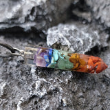 Multicolor Rainbow Crystal Hexagram Pendant – Jewelry Gift Ideas — 6