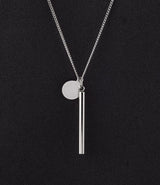 Long Post Round Piece Necklace Sweater Chain – Jewelry Gift Ideas — 5