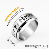 Korean Fashion Titanium Steel Rotatable Ring – Stylish Gifts — 6
