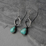 Long Minimalist Retro Turquoise Exaggerating Unique – Everyday Gifts — 3
