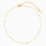 Blue Flower Summer Beach Wind Anklet – Outdoor Gifts — 7