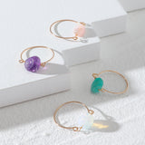 Multi Layered Laminated Stone Ring – Stylish Gifts — 3
