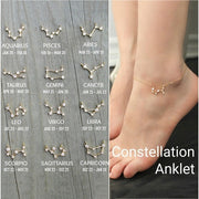 Zodiac Anklet Crystal Pendant Ladies Gift – Jewelry Gift Ideas — 6