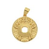 Twelve Constellations Pendant Copper Plated 18K – Jewelry Gift Ideas — 9